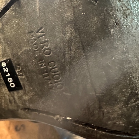 Ann Demeulemeester triple lace knee high talon heels 37 - Picture 13 of 15